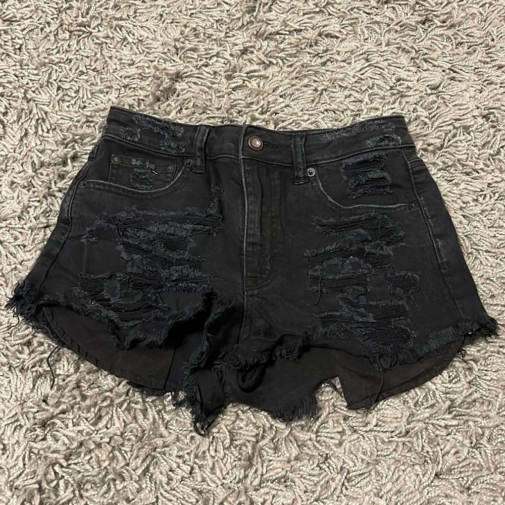 American Eagle high rise shorts size 0